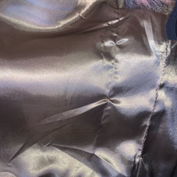 Catch Me faux fur open front vest brown & black SZ S fur vest winter/fall - Picture 9 of 9